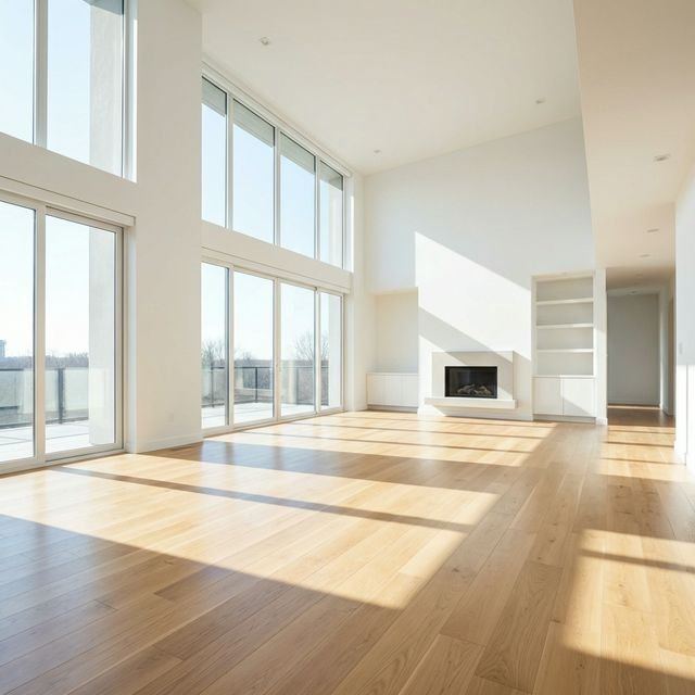 Clean and empty property after professional house clearance